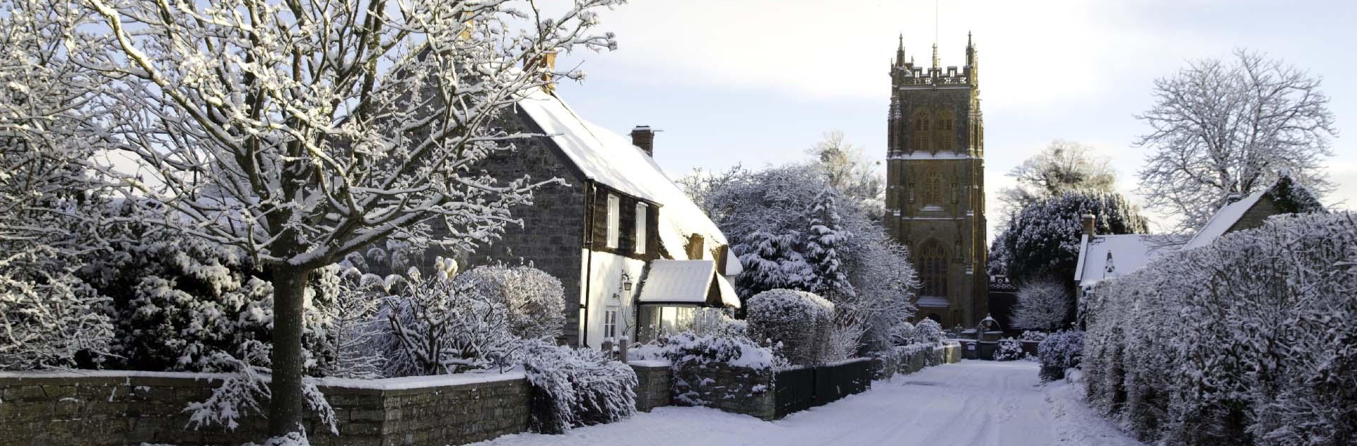 Church Street in the snow